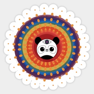 Third Eye Panda Sticker